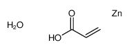 hydroxy(prop-2-enoato-O)zinc结构式