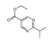 Ethyl 2-isopropylpyrimidine-5-carboxylate Structure
