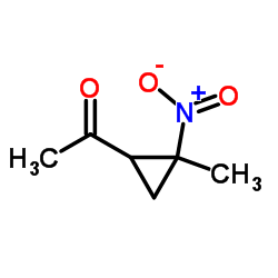 Ethanone, 1-(2-methyl-2-nitrocyclopropyl)- (9CI) Structure