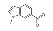 1-METHYL-6-NITRO-1H-INDOLE structure