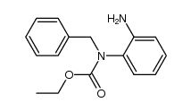 ethyl (2-aminophenyl)(benzyl)carbamate结构式