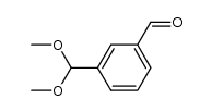 3-(dimethoxymethyl)benzaldehyde结构式