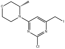 (S)-4-(2-chloro-6-(iodomethyl)pyrimidin-4-yl)-3-methylmorpholine picture