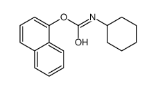 Carbamic acid, cyclohexyl-, 1-naphthalenyl ester (9CI) Structure
