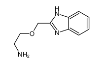 Ethanamine, 2-(1H-benzimidazol-2-ylmethoxy)- (9CI) Structure
