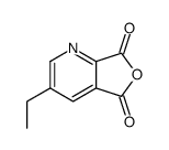 3-ethylfuro[3,4-b]pyridine-5,7-dione结构式