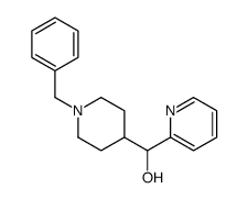 (1-Benzyl-4-piperidinyl)(2-pyridinyl)methanol Structure