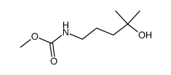 Carbamic acid,(4-hydroxy-4-methylpentyl)-,methyl ester (9CI)结构式