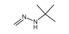 tert-butylhydrazone of formaldehyde Structure