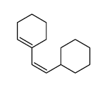 1-(2-cyclohexylethenyl)cyclohexene Structure