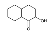 2-hydroxy-3,4,4a,5,6,7,8,8a-octahydro-2H-naphthalen-1-one结构式
