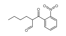 2-(2-nitrobenzoyl)hexanal结构式