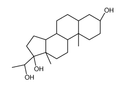 5B-PREGNANE-3A-17A-20B-TRIOL*CRYSTALLINE结构式