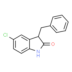 3-benzyl-5-chloro-indolin-2-one Structure