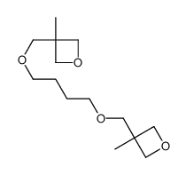 3-methyl-3-[4-[(3-methyloxetan-3-yl)methoxy]butoxymethyl]oxetane结构式