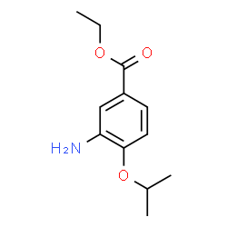 3-氨基-4-异丙氧基苯甲酸乙酯结构式