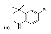 6-broMo-4,4-diMethyl-1,2,3,4-tetrahydroquinoline hydrochloride picture