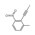 6-methyl-2-nitro-1-[2-iodoethynyl]benzene Structure
