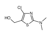 (4-Chloro-2-dimethylamino-thiazol-5-yl)-methanol结构式