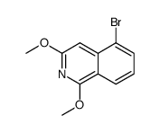 5-bromo-1,3-dimethoxyisoquinoline结构式