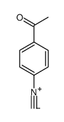 1-(4-Isocyanophenyl)ethanone结构式