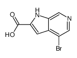 4-溴-1H-吡咯并[2,3-c]吡啶-2-羧酸图片