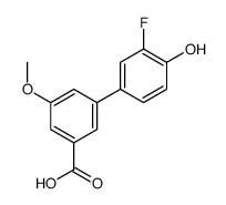 3-(3-fluoro-4-hydroxyphenyl)-5-methoxybenzoic acid结构式