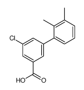 3-chloro-5-(2,3-dimethylphenyl)benzoic acid结构式