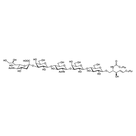 Sialyl Neolactotetraosylceramide (=Sialyl nLc4Cer) Structure