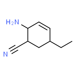 3-Cyclohexene-1-carbonitrile,2-amino-5-ethyl-(9CI) Structure