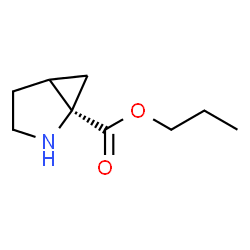 2-Azabicyclo[3.1.0]hexane-1-carboxylicacid,propylester,(1R)-(9CI)结构式