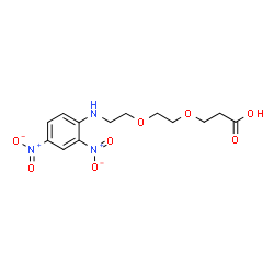 DNP-NH-PEG2-C2-acid结构式