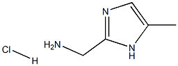1H-Imidazole-2-methanamine, 5-methyl-, hydrochloride Structure