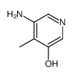 5-amino-4-methylpyridin-3-ol结构式