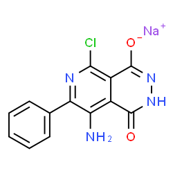 L 012 sodium salt Structure