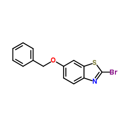 6-(Benzyloxy)-2-bromo-1,3-benzothiazole Structure