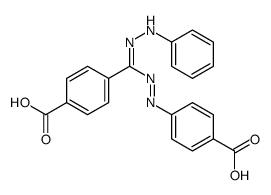 4-[N'-anilino-N-(4-carboxyphenyl)iminocarbamimidoyl]benzoic acid Structure