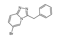 3-benzyl-6-bromo-[1,2,4]triazolo[4,3-a]pyridine Structure