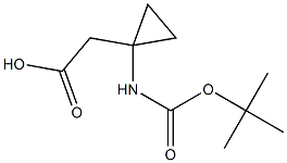 2-(1-{[(tert-Butoxy)carbonyl]amino}cyclopropyl)aceticacid picture