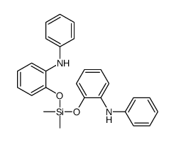 dimethyl-di-(N-phenylaminophenoxy)silane结构式