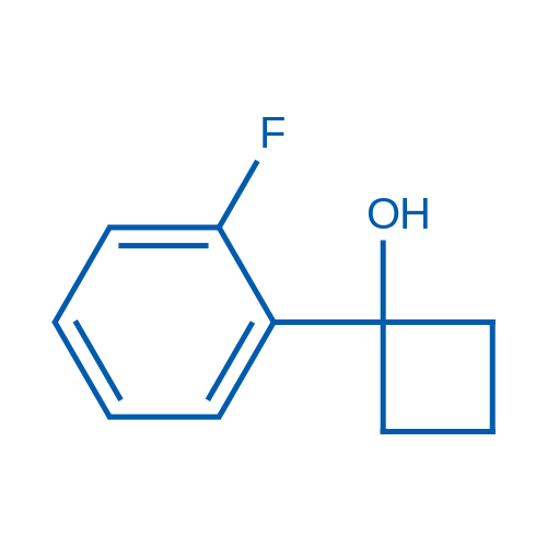 1-(2-Fluorophenyl)cyclobutan-1-ol picture