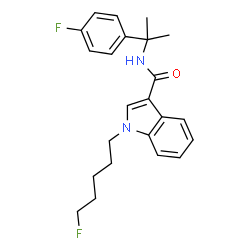 4-fluoro-CUMYL-5-fluoro-PICA结构式