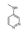 N-甲基哒嗪-4-胺结构式