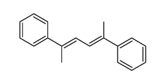 2,5-diphenylhexa-2,4-diene Structure