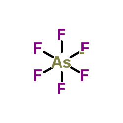 hexafluoroarsenate Structure