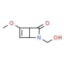 2-Azabicyclo[2.2.0]hex-5-en-3-one,2-(hydroxymethyl)-5-methoxy-(9CI)结构式