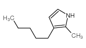 2-methyl-3-amylpyrrole结构式