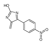 5-methylidene-4-(4-nitrophenyl)imidazol-2-one结构式