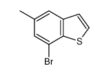 7-Bromo-5-methyl-1-benzothiophene Structure