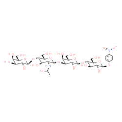 Galβ(1-4)GlcNAcβ(1-3)Galβ(1-4)Glc-β-pNP structure